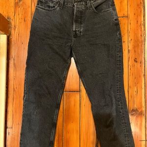Everlane The '90s Cheeky Jean Black Size 29